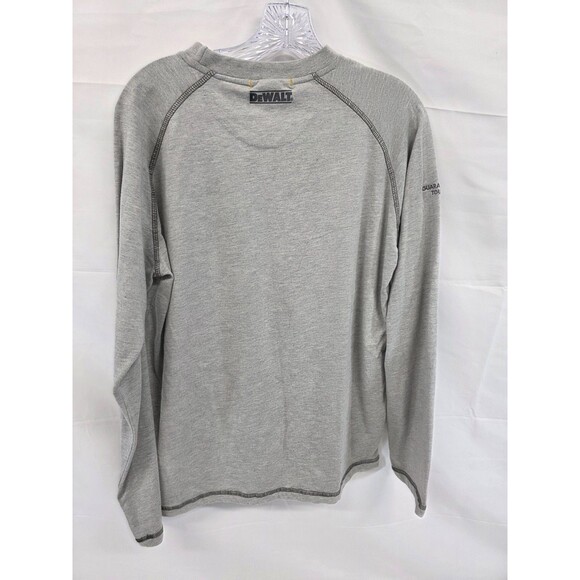 DEWALT Utah Graphic Long Sleeve Heather Gray T-Shirt Men’s SZ M - Picture 6 of 9